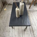 1950s slate coffee table