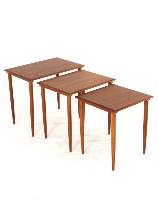 Ensemble de tables gigognes 'Fangel' - design danois