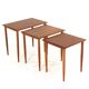 Ensemble de tables gigognes 'Fangel' - design danois
