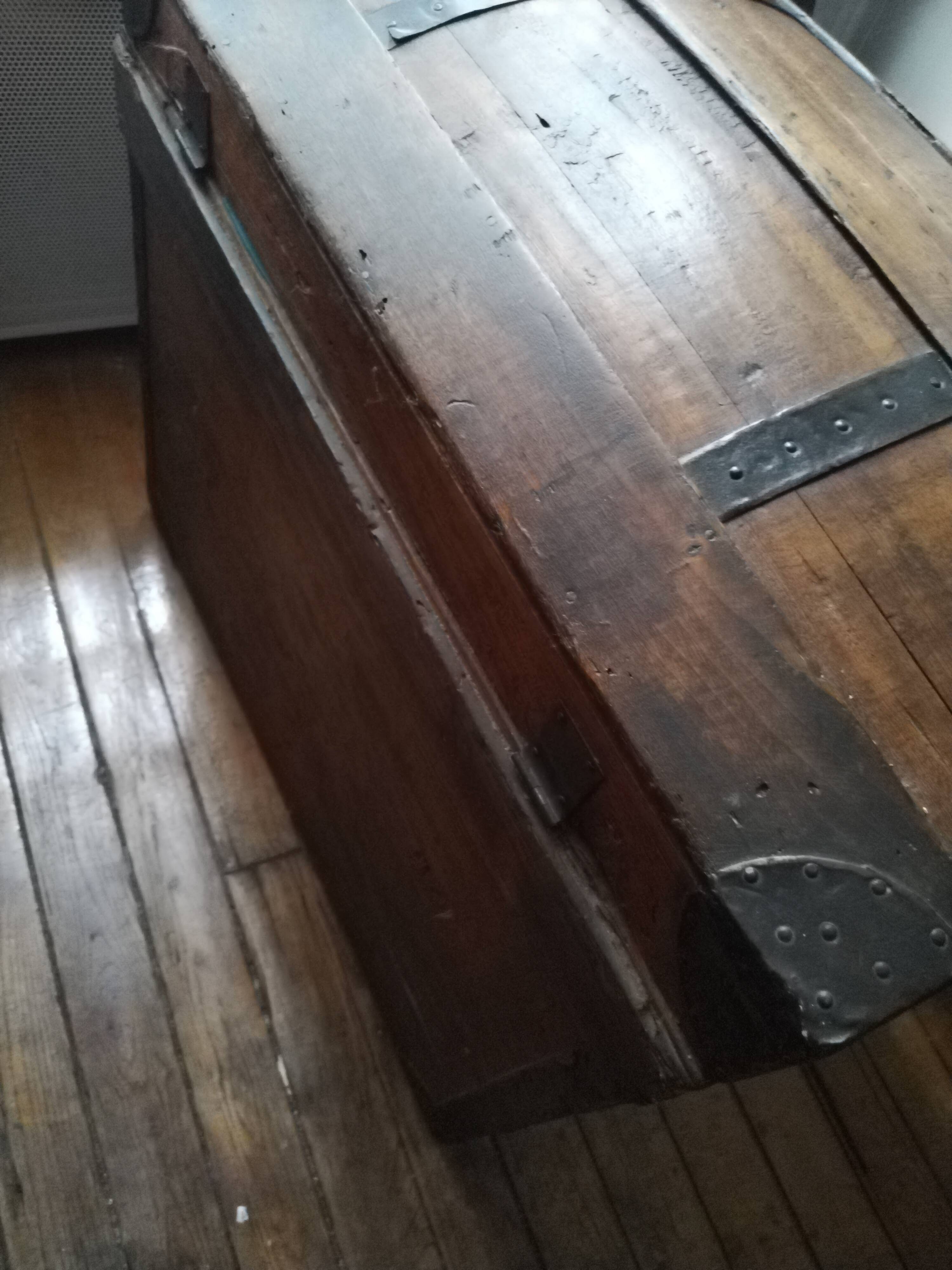 Old curved mallet