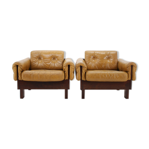Paire de fauteuils en