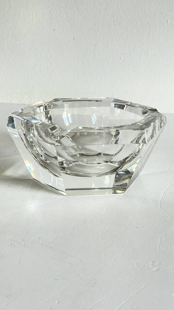 CENDRIER Vide-Poche CRISTAL Vintage