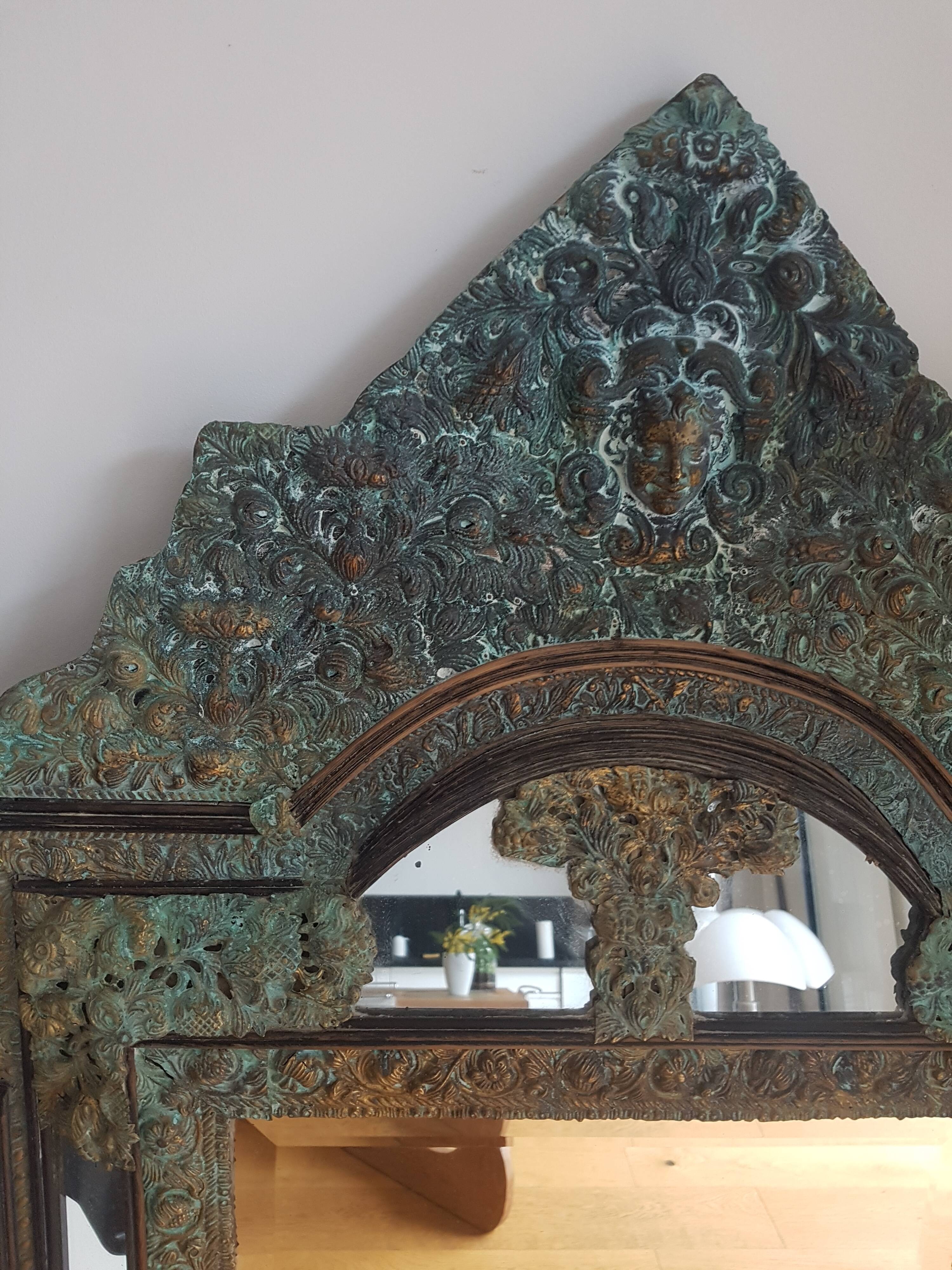 Miroir à parcloses XIXème 84x150cm