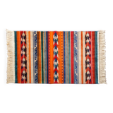 Small Kilim style short velvet rug