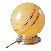 Lampe globe art déco 1930