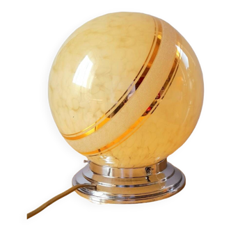 Lampe globe art déco 1930