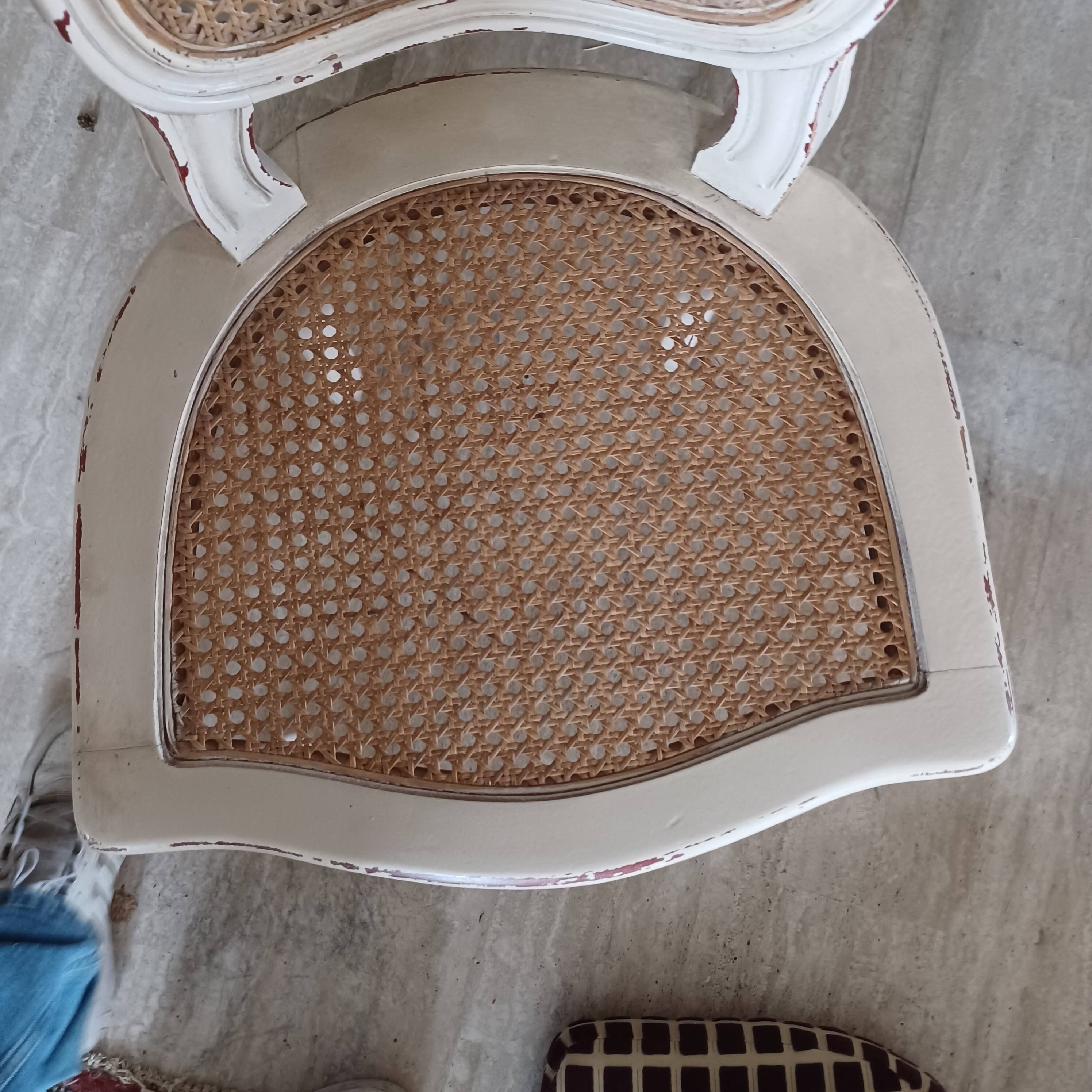 Chaises canne
