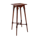 Antique wooden stool - Art Nouveau style