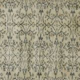 Tapis Oushak Authentique – Ton Gris & Beige, 161 x 240 cm