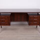 Bureau en bois model 75 Desk de Omann Jun années 1960