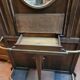 Old cloakroom or coat rack in oak