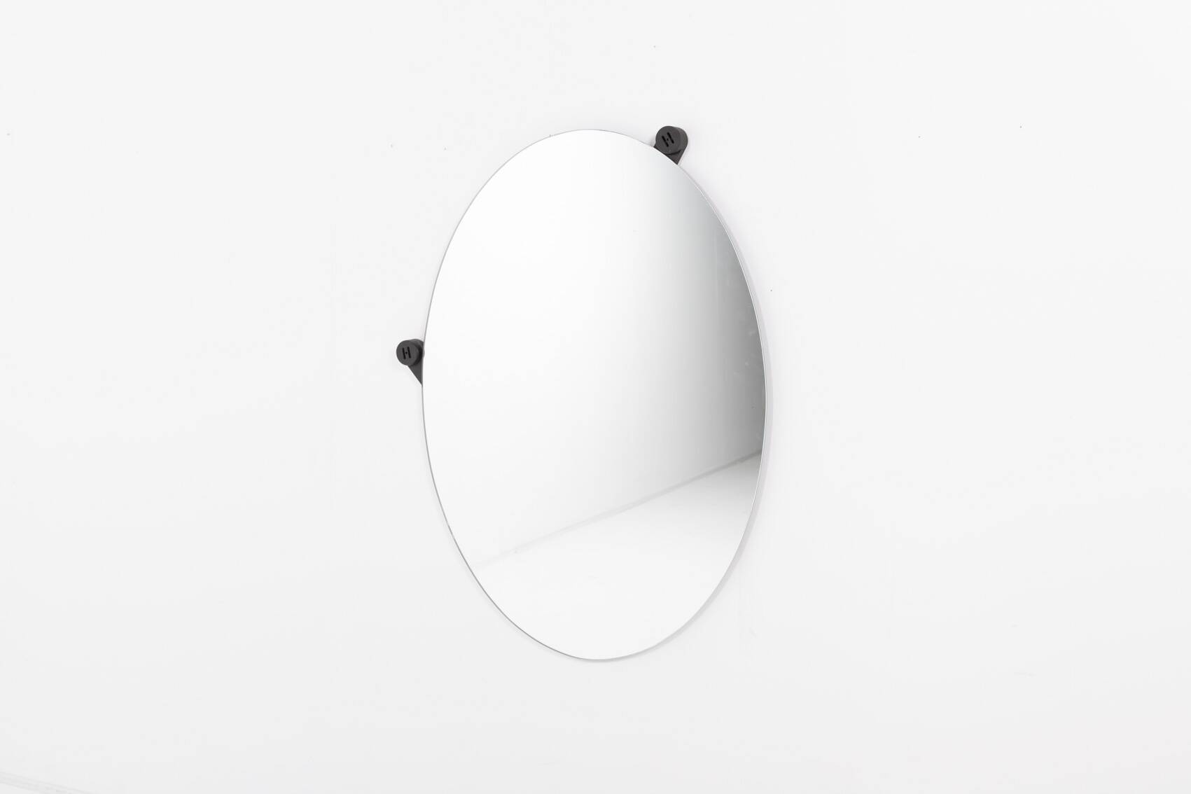 Miroir design italien de Nanda Vigo pour Morphos, Venise 1985