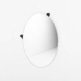 Italian Design mirror from Nanda Vigo for Morphos, Venezia 1985