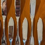 Christofle Vendome shell, fish cutlery and serving cutlery