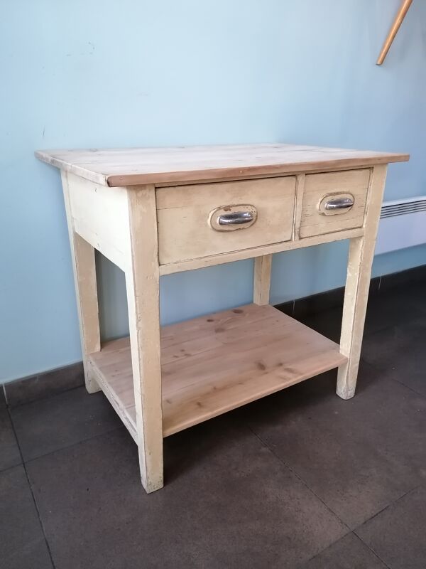 Table de ferme vintage