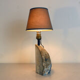 Decorated with a rock crystal lamp