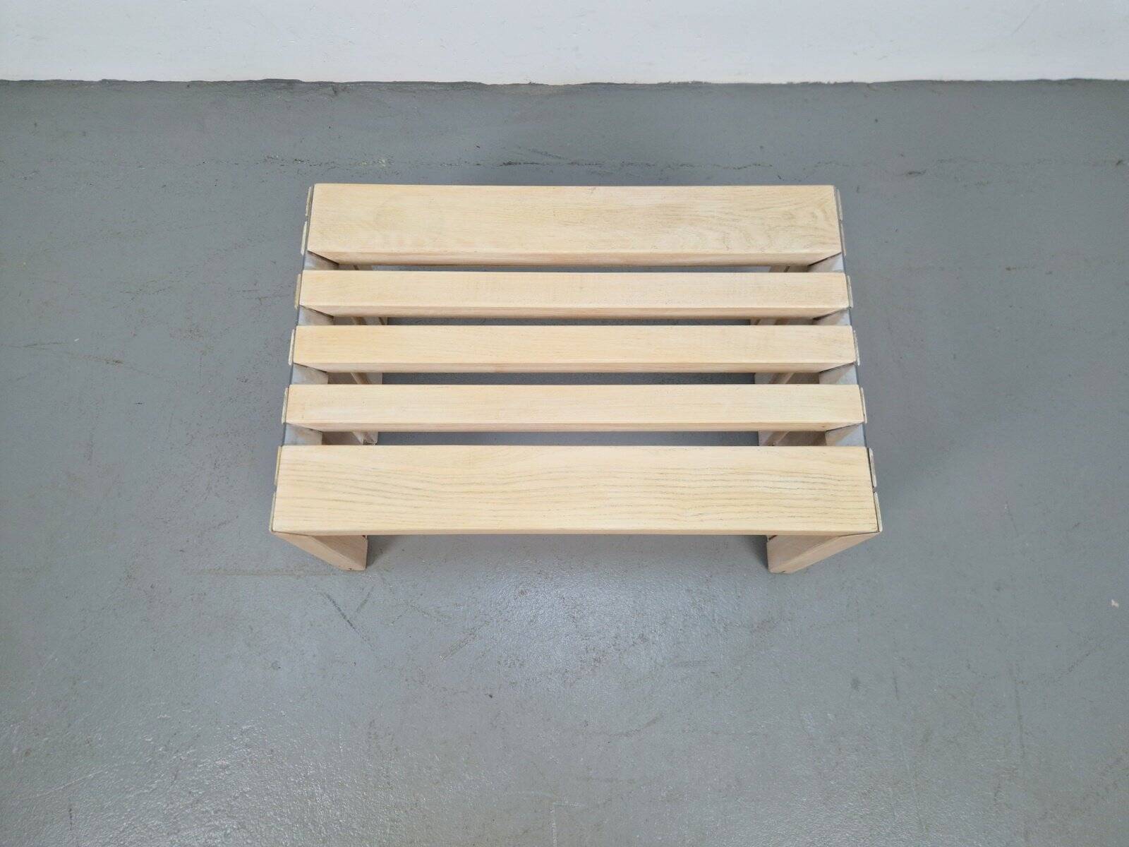 Slat Bench Coffee Table by Walter Antonis for 't Spectrum, 1970s