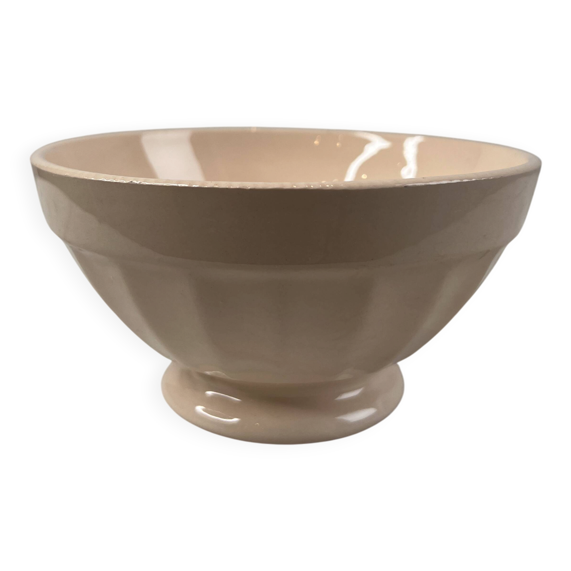 Pink bowl Sarreguemines