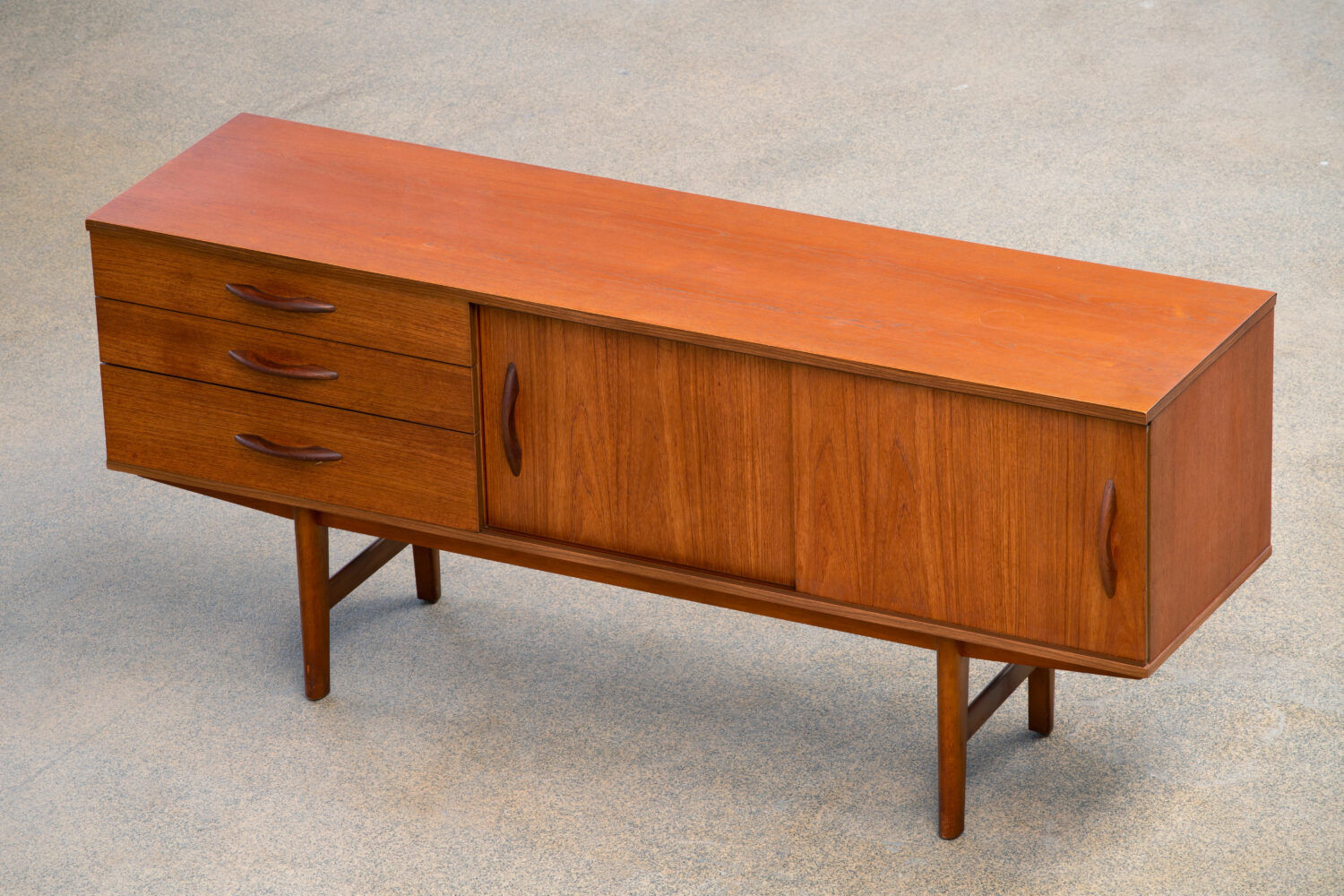 Scandinavian enfilade, vintage 1960