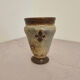 Small stoneware vase by Marcellus Aubry from Bouffioulx, Belgium.