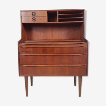 Vintage Danish teak secretary