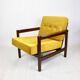 Vintage Armchair in Yellow Olive, 1970s