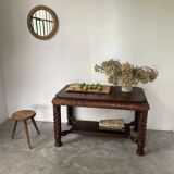 Mahogany console desk 1900