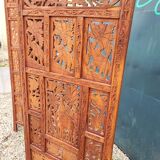 3-panel solid wood screen