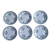 Set 6 assiettes Capucines BFK 1920