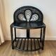 Wicker rattan console side table
