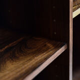 Vintage Mid-Century Danish Modern Rosewood Bookcase with Bar by Erik Brouer for Brouer Møbelfabrik,