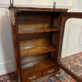 Small Napoleon III Period Showcase In Marquetry.