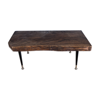 Table basse brutaliste mid-century