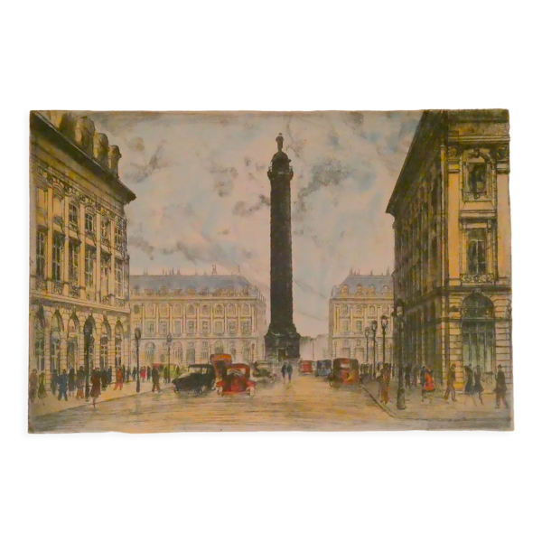 Place vendôme'' par Charles Nollet — Beyit