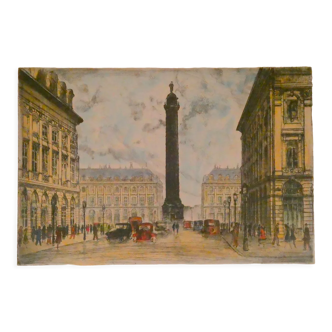 "Place Vendôme" by Charles Nollet