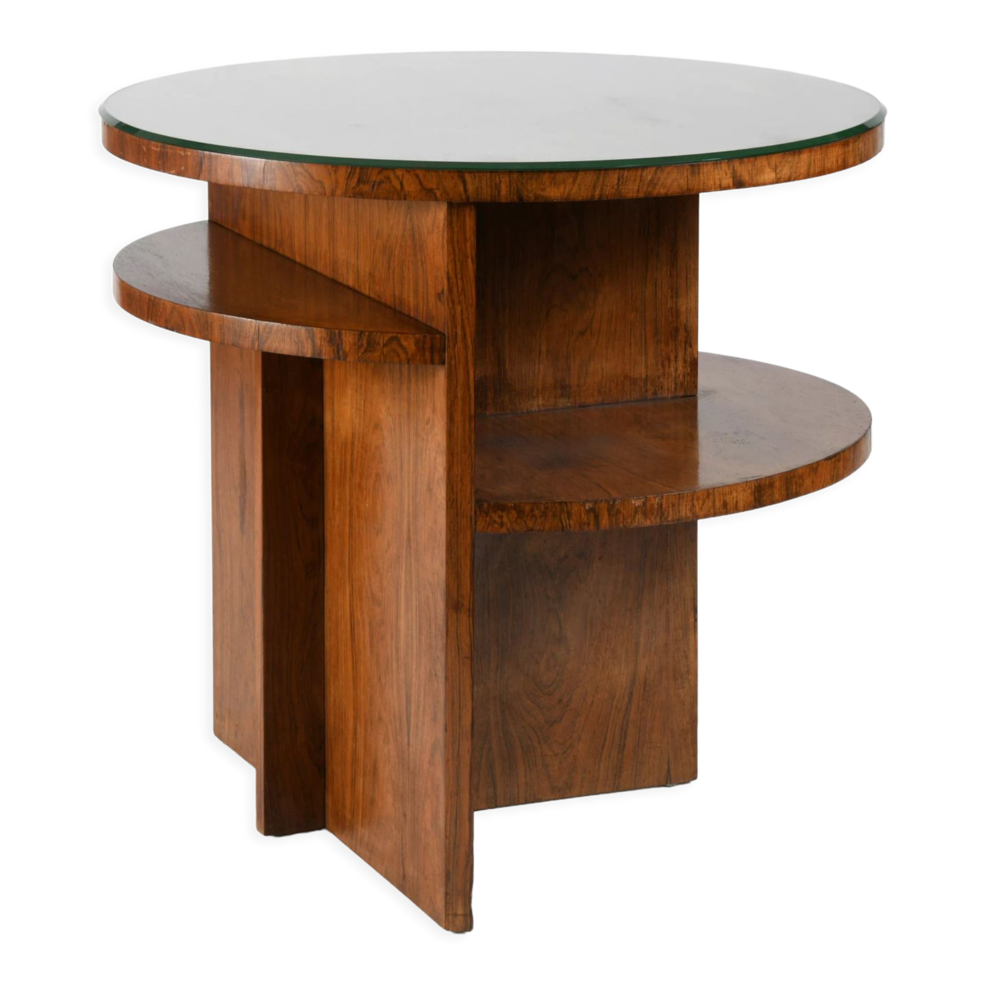 Art deco pedestal table