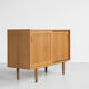 Danish sideboard in oak by Hundevad & Co 1960s