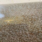 Mouth blown Murano glass vase