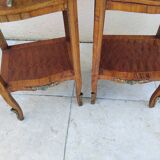 Pair of antique Louis XVI bedside tables