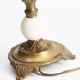 Vintage brass lamp foot