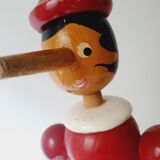 Large articulated wooden Pinocchio