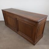 Banque de magasin à tiroirs en chêne