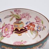 Cup and under cup Sarreguemines décor Minton n°248