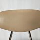 Ensemble de quatre chaises en fer et skai 1970