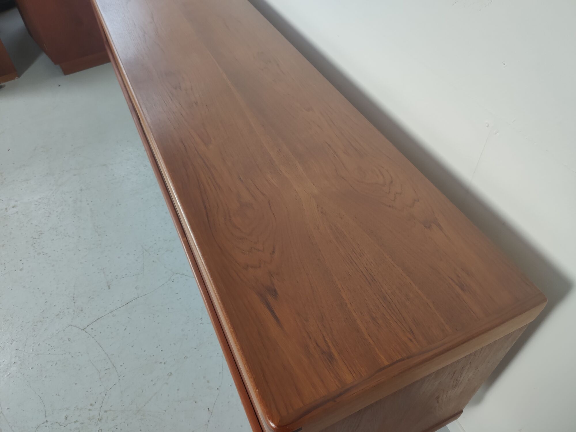 Enfilade en teck HW Klein pour Bramin made in Denmark 1960s