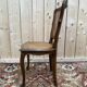 Suite de 6 chaises de style Louis XV en cannage