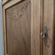 Buffet in Art Deco style, restored solid raw wood.