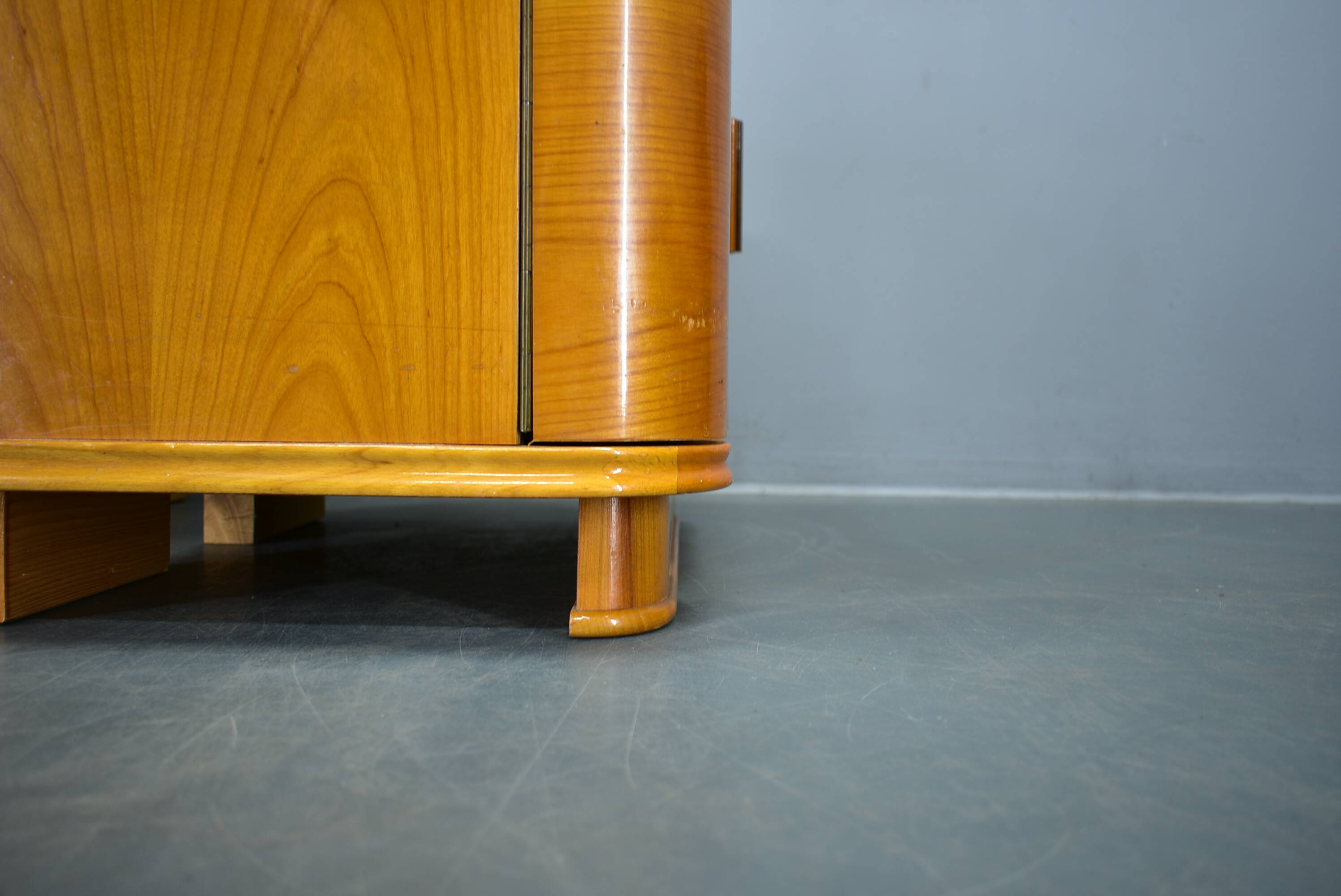 1939s pair of Art Deco bedside tables, Czechoslovakia