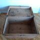 Old solid pine chest