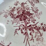 Large ironstone salad bowl Fontanges Sarreguemines